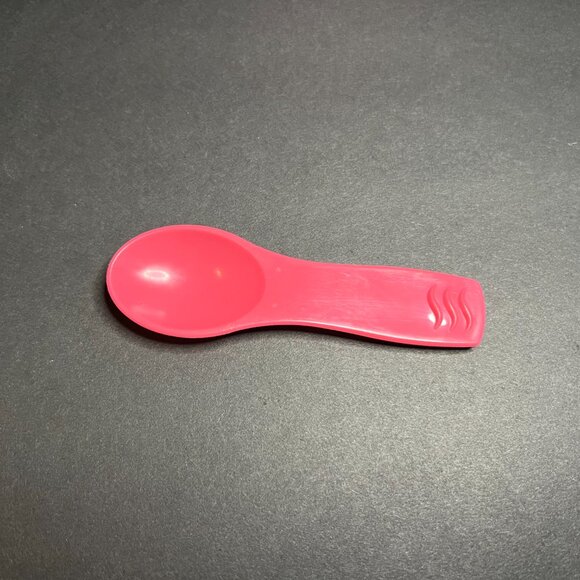 Vintage Aladdin Pink Black Thermos Soup Bowl Container w Spoon Slot & Spoon 12oz - Picture 3 of 8